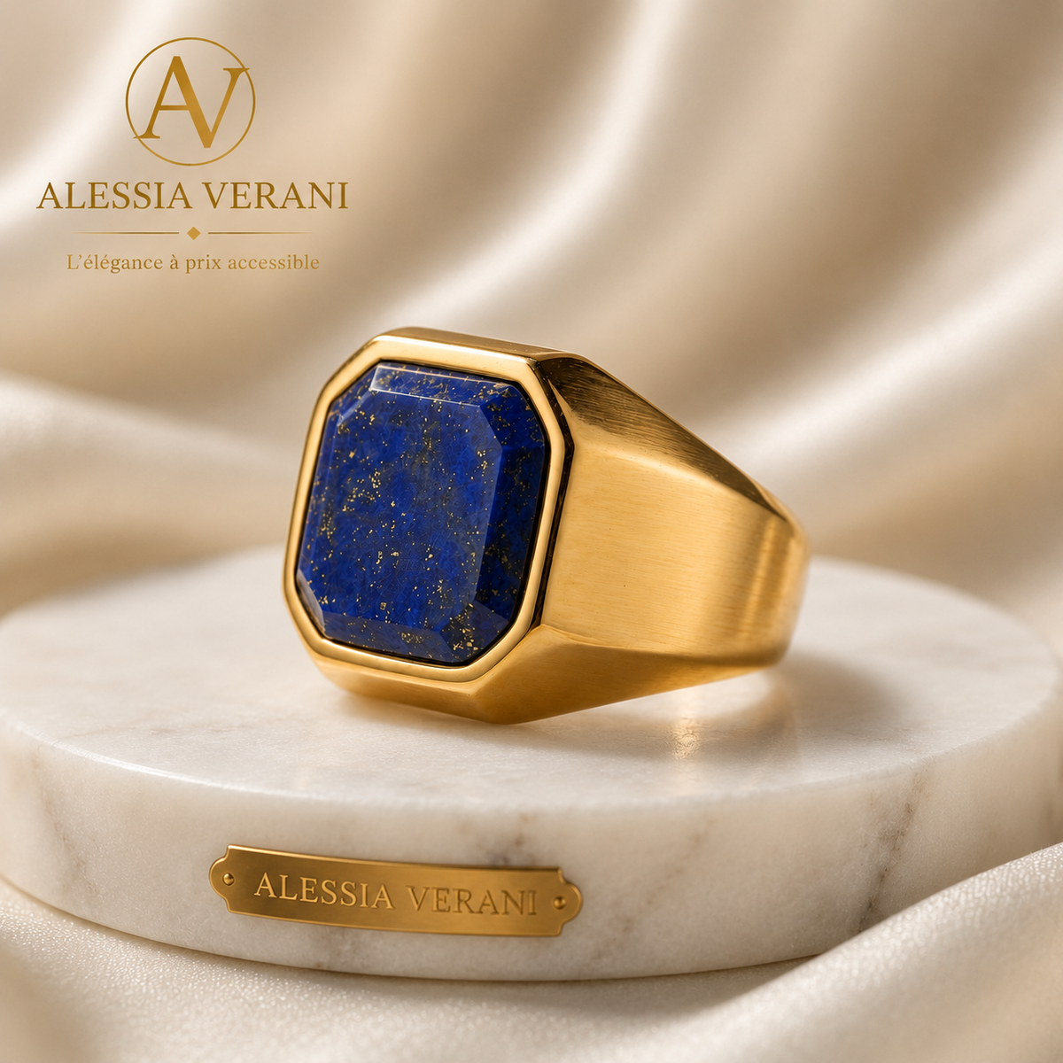 Lapis Lazuli Heritage Ring