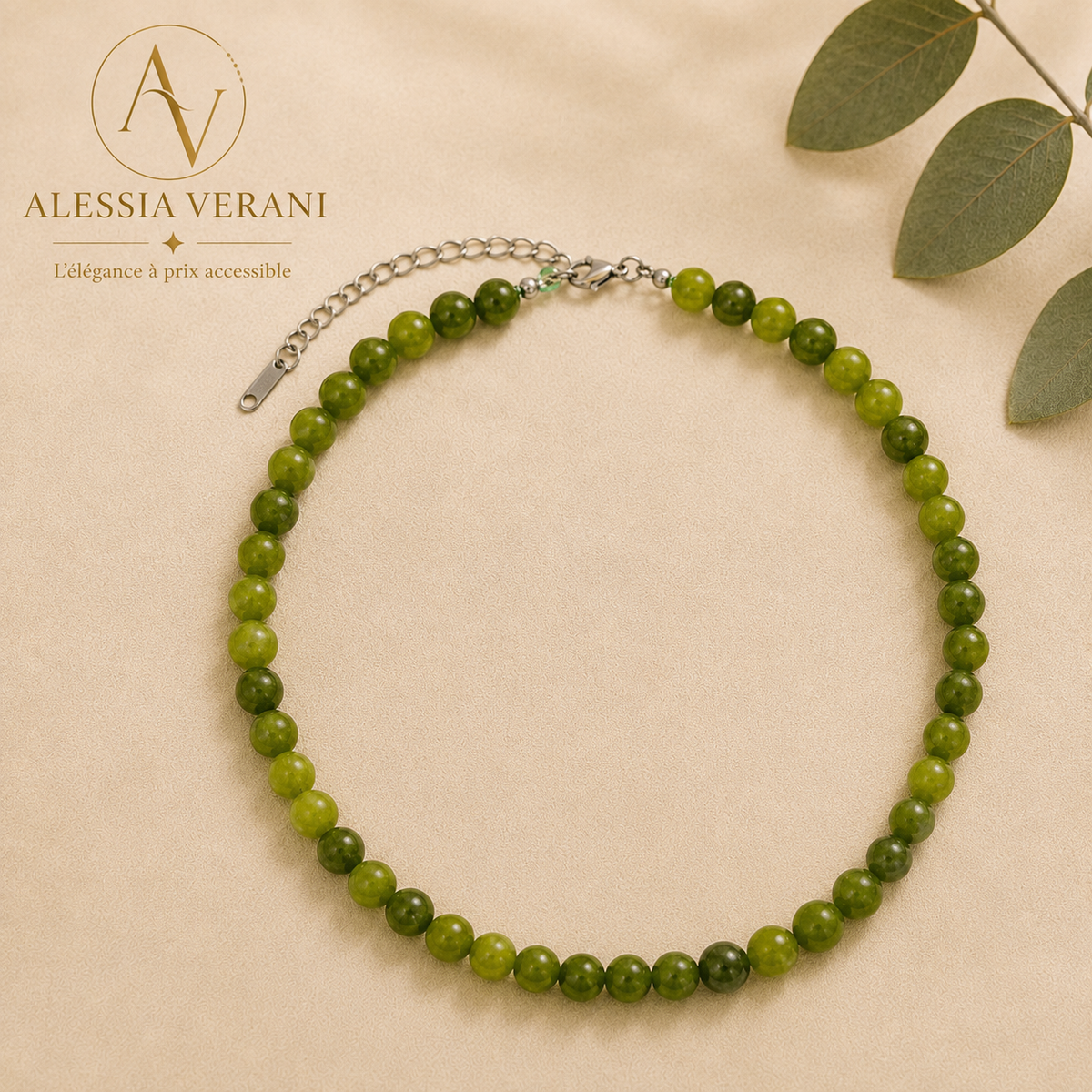Signature Green Agate Collection – 5-Piece Set