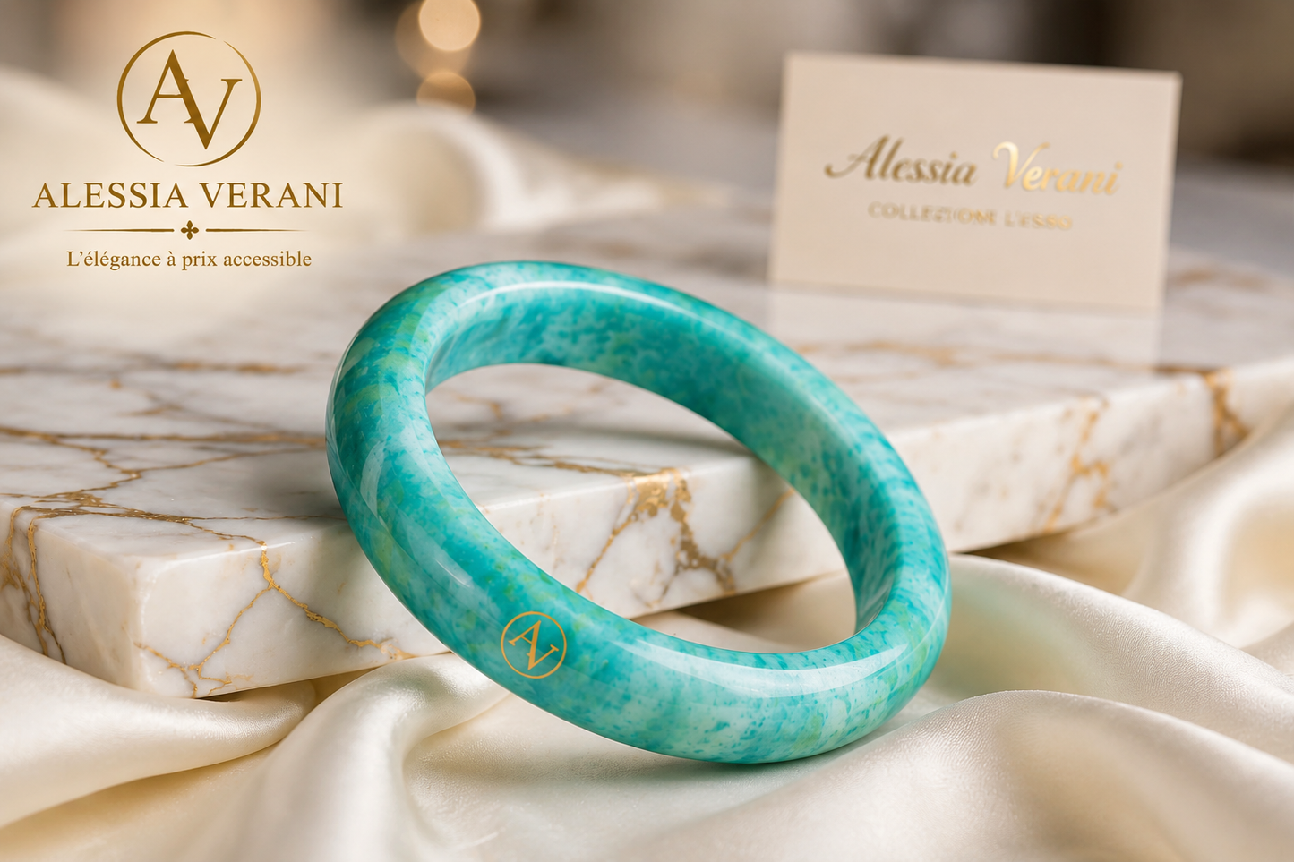 Natural Sugituite (Sugilite) Blue-Green Statement Bangle