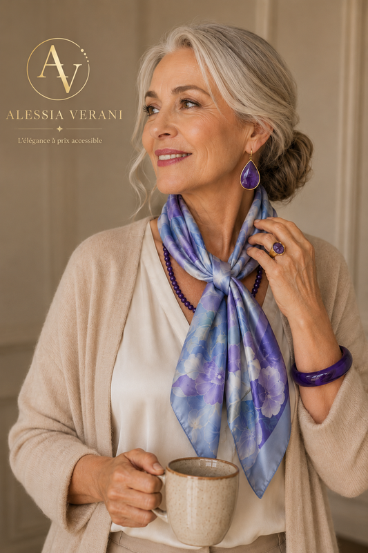 Amethyst Royale Signature Collection – 5-Piece Jewelry Set