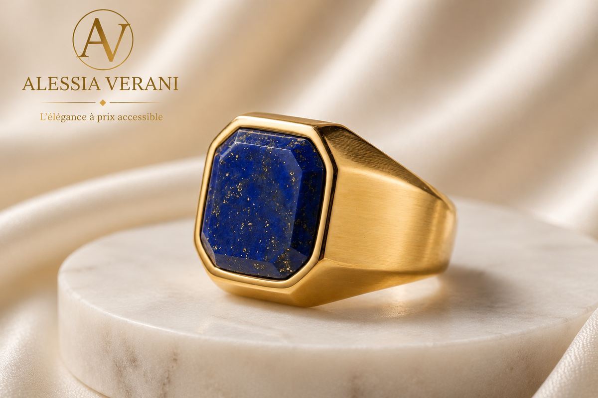 Lapis Lazuli Heritage Ring