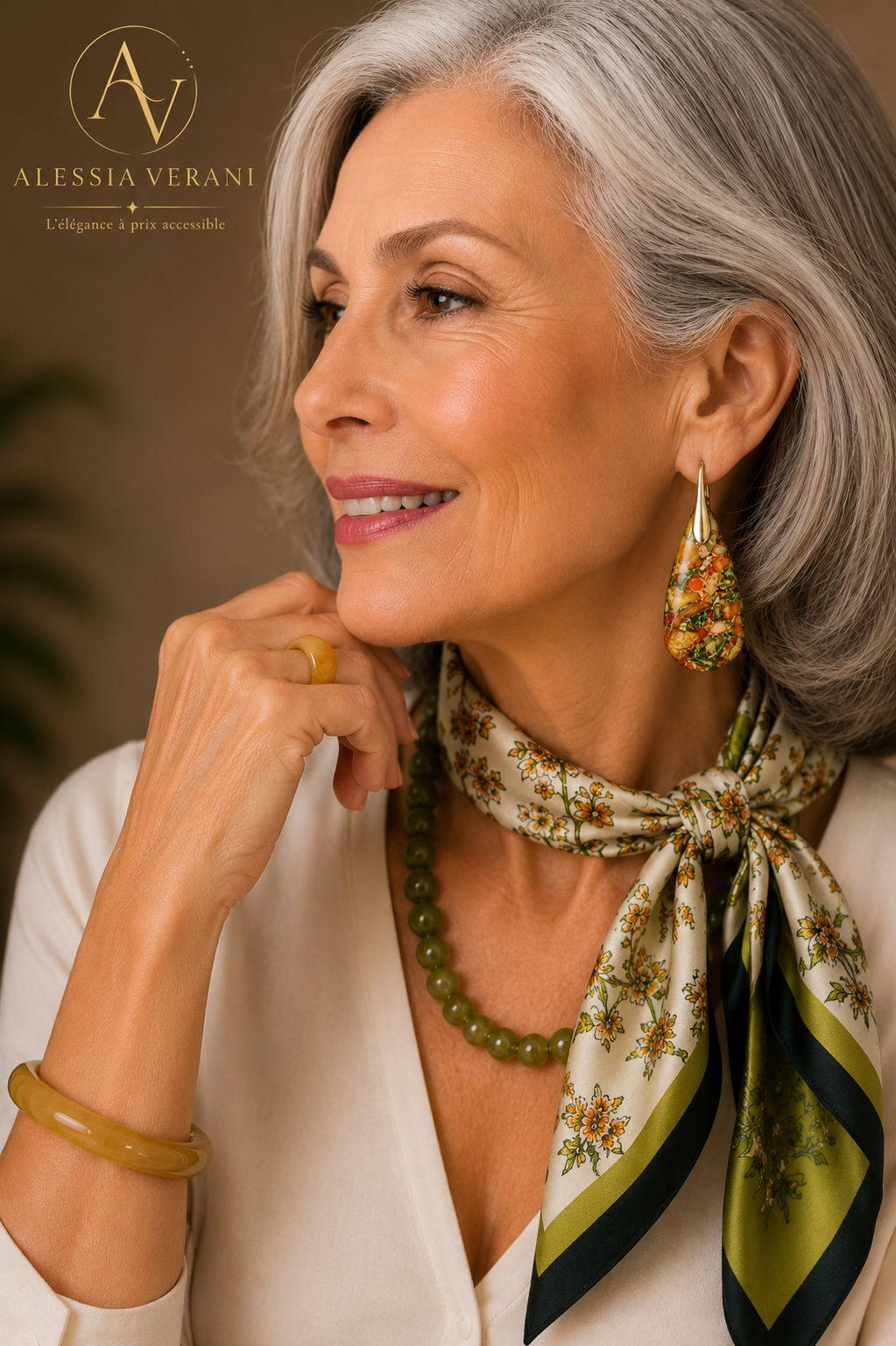 Signature Green Agate Collection – 5-Piece Set