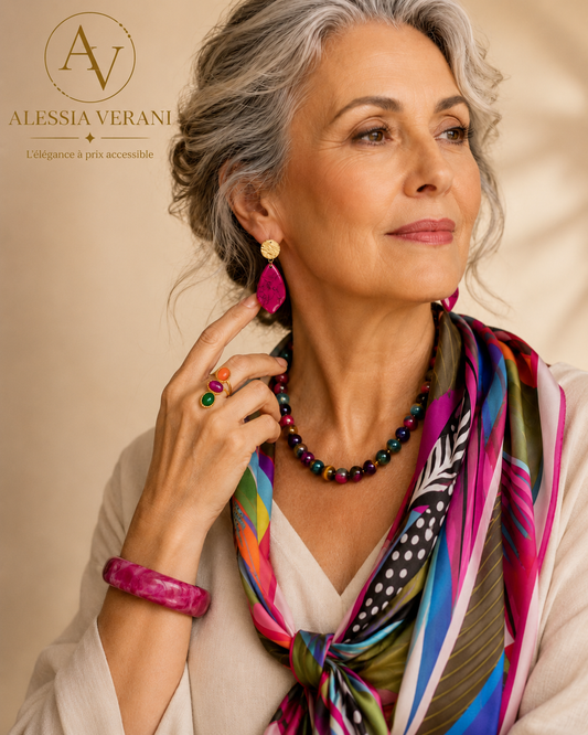 Signature Pink Agate Collection – 5-Piece Set
