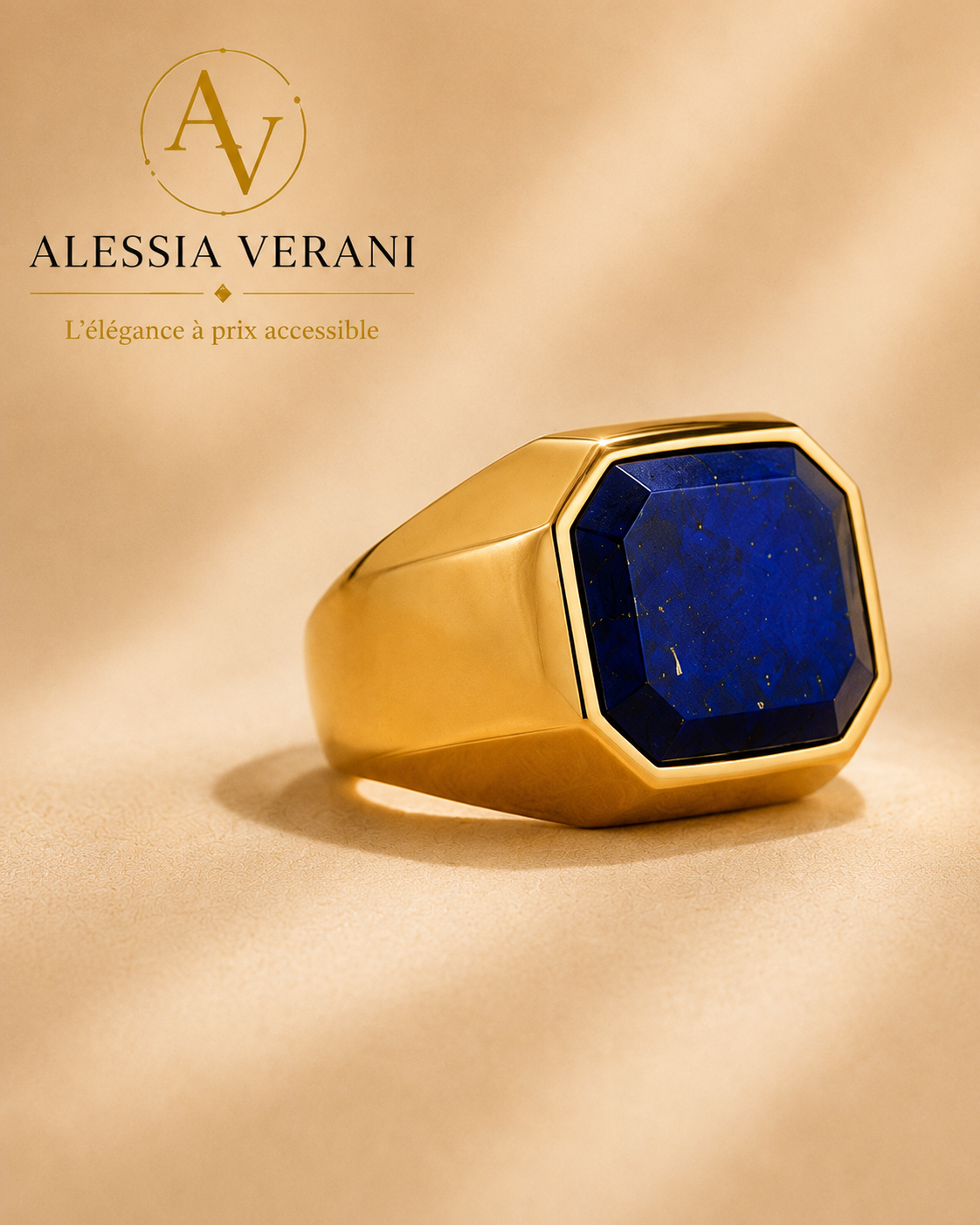 Collection Signature Lapis Lazuli – Parure 5 pièces