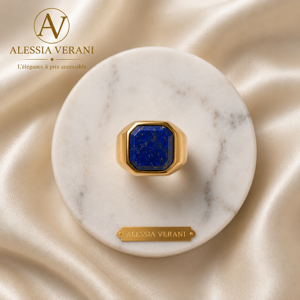 Lapis Lazuli Heritage Ring